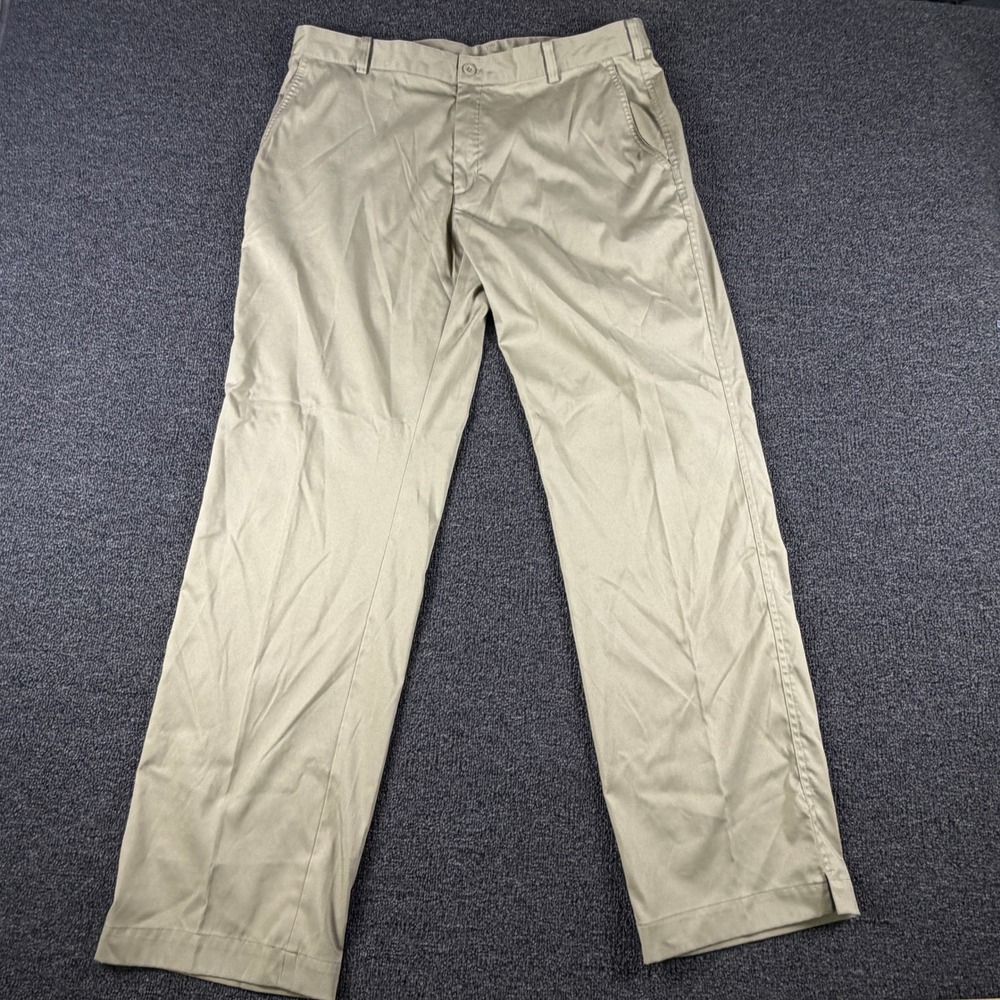 Nike Golf Pants Mens 36x32 Dri-FIT Tan Performance EUC